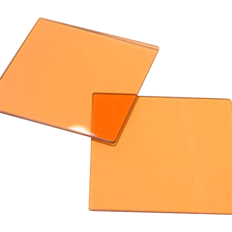 Temperature reducing glass